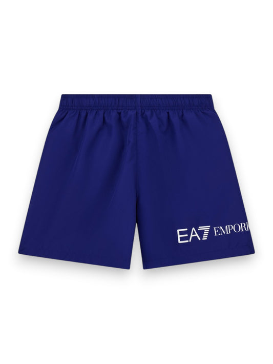EA7 Boxer Beachwear - Costumi Bambino - Blu