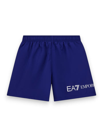 EA7 Boxer Beachwear - Costumi Bambino - Blu