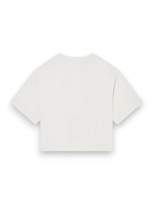 EA7 T-shirt - T-Shirt Bambina - Panna