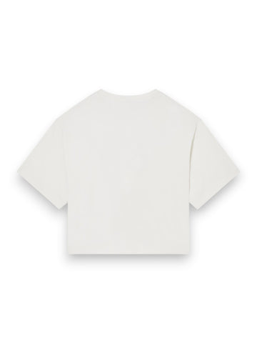 EA7 T-shirt - T-Shirt Bambina - Panna
