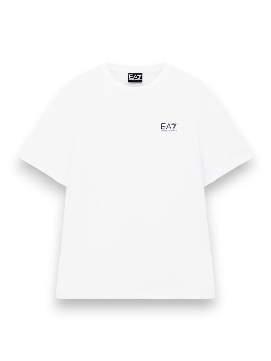 EA7 T-shirt 100% Cotton - T-Shirt Uomo - Bianco