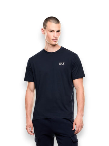 EA7 T-shirt 100% Cotton - T-Shirt Uomo - Blu