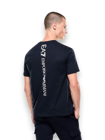 EA7 T-shirt 100% Cotton - T-Shirt Uomo - Blu