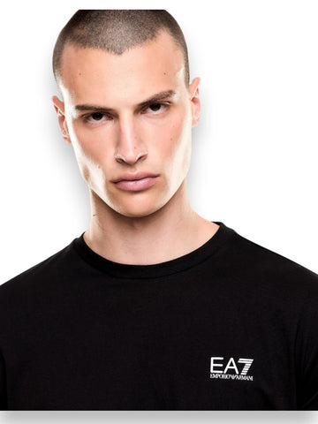 EA7 T-shirt 100% Cotton - T-Shirt Uomo - Blu