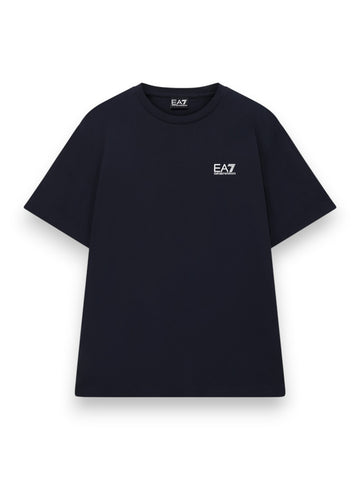 EA7 T-shirt 100% Cotton - T-Shirt Uomo - Blu