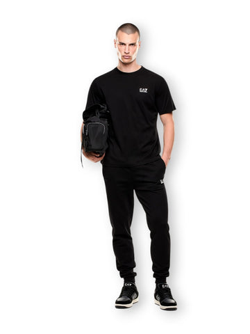EA7 T-shirt 100% Cotton - T-Shirt Uomo - Nero