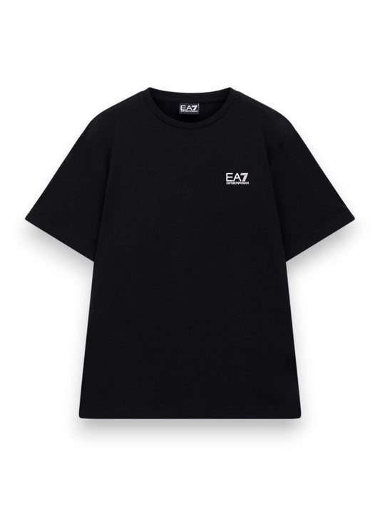 EA7 T-shirt 100% Cotton - T-Shirt Uomo - Nero
