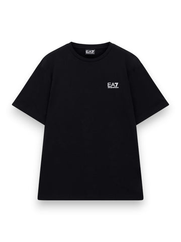 EA7 T-shirt 100% Cotton - T-Shirt Uomo - Nero
