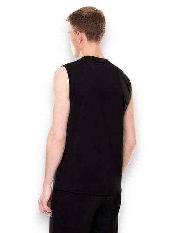 EA7 Tank 100% Cotton - T-Shirt Uomo - Nero
