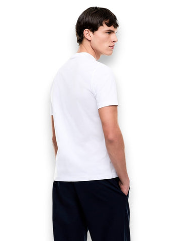 EA7 T-shirt 100% Cotton - T-Shirt Uomo - Bianco