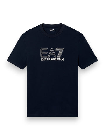 EA7 T-shirt 100% Cotton - T-Shirt Uomo - Blu