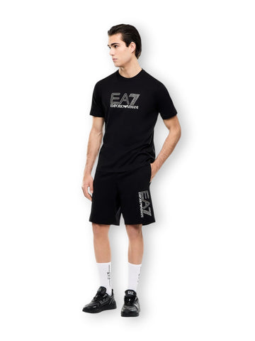 EA7 T-shirt 100% Cotton - T-Shirt Uomo - Nero