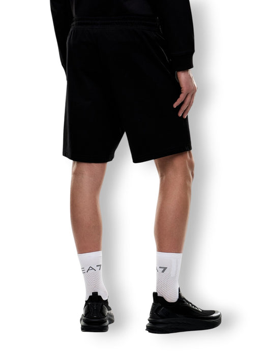 EA7 Shorts 100% Cotton - Shorts Uomo - Nero