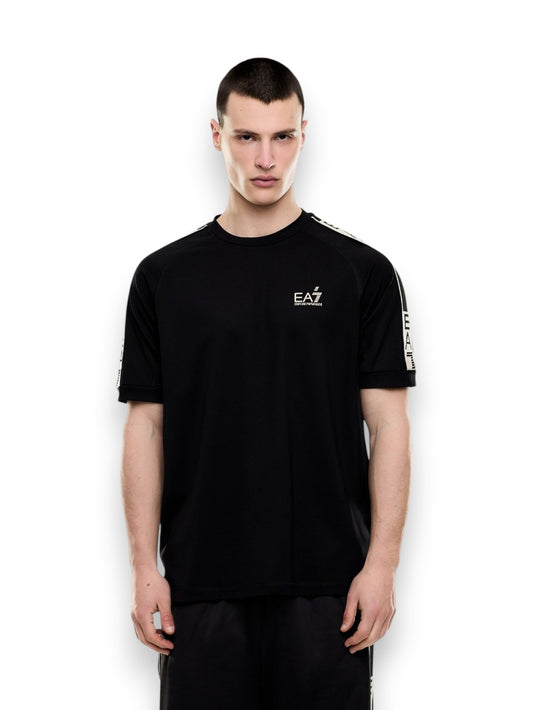 EA7 T-shirt 39% Polyamide, 5% Elastane, 56% Viscose - T-Shirt Uomo - Nero