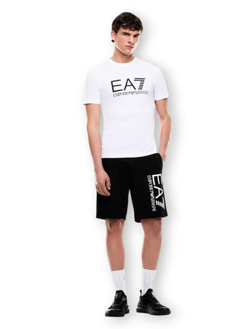 EA7 T-shirt 100% Cotton - T-Shirt Uomo - Bianco