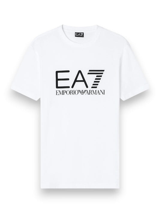 EA7 T-shirt 100% Cotton - T-Shirt Uomo - Bianco
