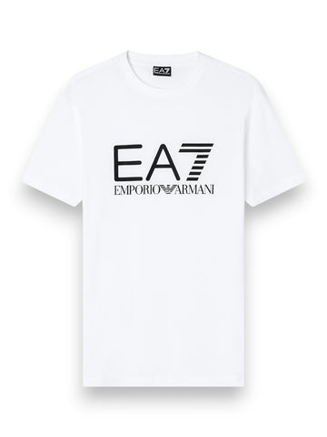 EA7 T-shirt 100% Cotton - T-Shirt Uomo - Bianco