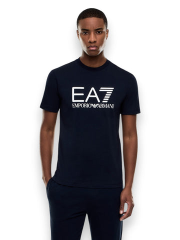 EA7 T-shirt 100% Cotton - T-Shirt Uomo - Blu