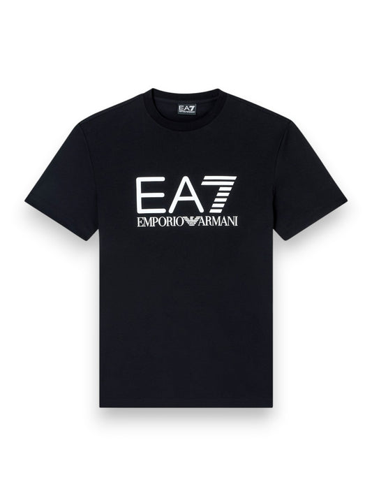 EA7 T-shirt 100% Cotton - T-Shirt Uomo - Nero