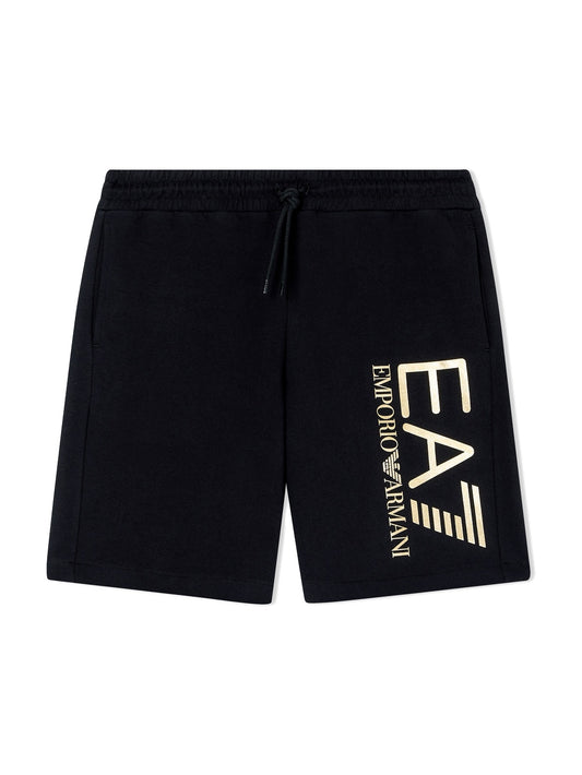 EA7 Shorts 100% Cotton - Shorts Uomo - Nero