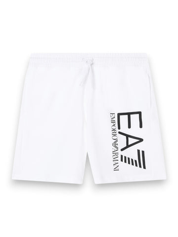EA7 Shorts 100% Cotton - Shorts Uomo - Bianco