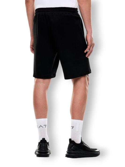 EA7 Shorts 100% Cotton - Shorts Uomo - Nero