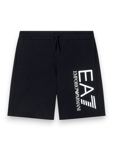 EA7 Shorts 100% Cotton - Shorts Uomo - Nero