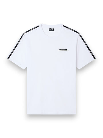 EA7 T-shirt 100% Cotton - T-Shirt Uomo - Bianco