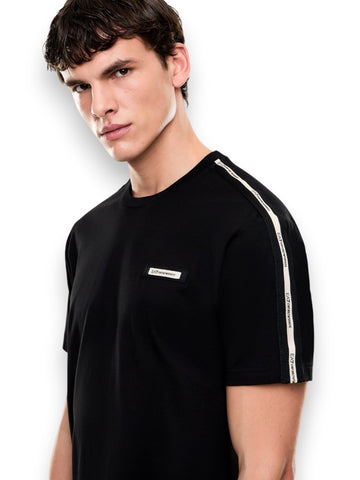 EA7 T-shirt 100% Cotton - T-Shirt Uomo - Nero