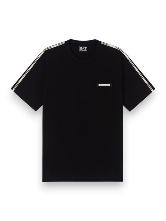 EA7 T-shirt 100% Cotton - T-Shirt Uomo - Nero