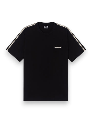 EA7 T-shirt 100% Cotton - T-Shirt Uomo - Nero