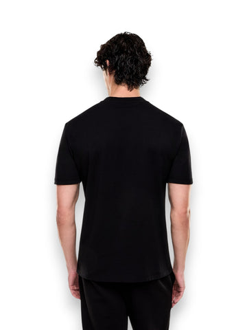 EA7 T-shirt 100% Cotton - T-Shirt Uomo - Nero
