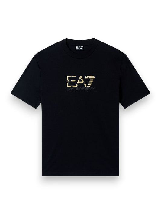 EA7 T-shirt 100% Cotton - T-Shirt Uomo - Nero