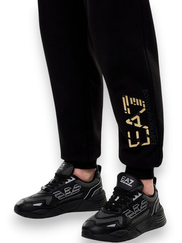 EA7 Trouser 100% Cotton - Pantaloni Uomo - Nero