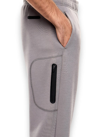 EA7 Trouser 65% Cotton, 35% Polyester - Pantaloni Uomo - Grigio