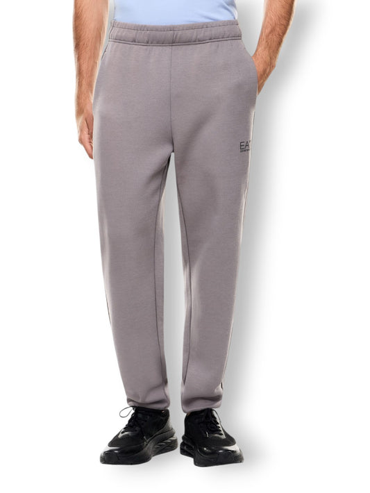 EA7 Trouser 65% Cotton, 35% Polyester - Pantaloni Uomo - Grigio