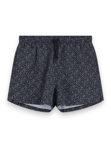 EA7 Boxer Beachwear 100% Polyester - Costumi Uomo - Nero