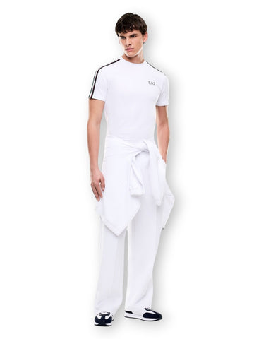 EA7 T-shirt 100% Cotton - T-Shirt Uomo - Bianco