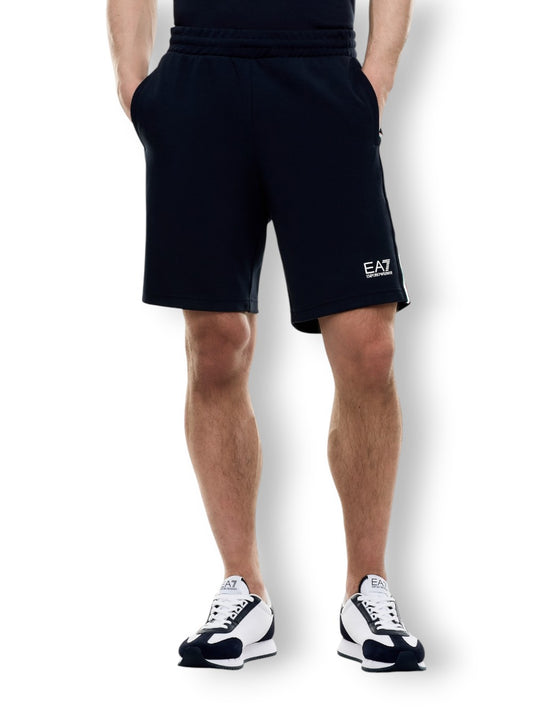 EA7 Shorts 37% Polyester, 63% Cotton - Shorts Uomo - Blu
