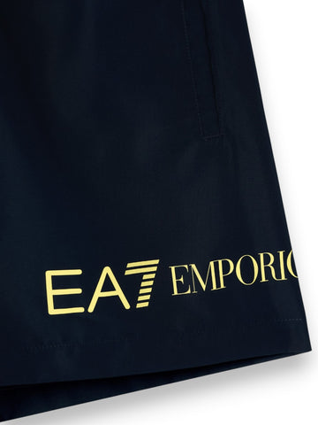 EA7 Swimming Trunk Active 100% Polyester - Costumi Uomo - Blu