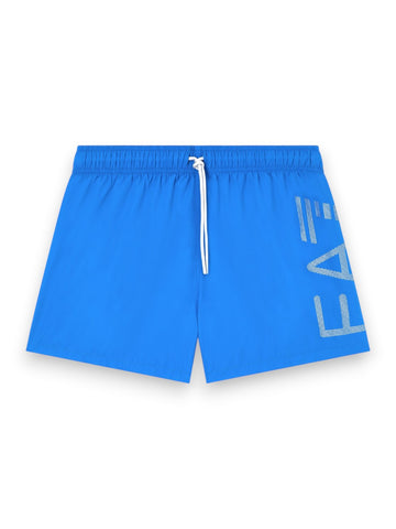 EA7 Swimming Trunk Active 100% Polyester - Costumi Uomo - Blu elettrico