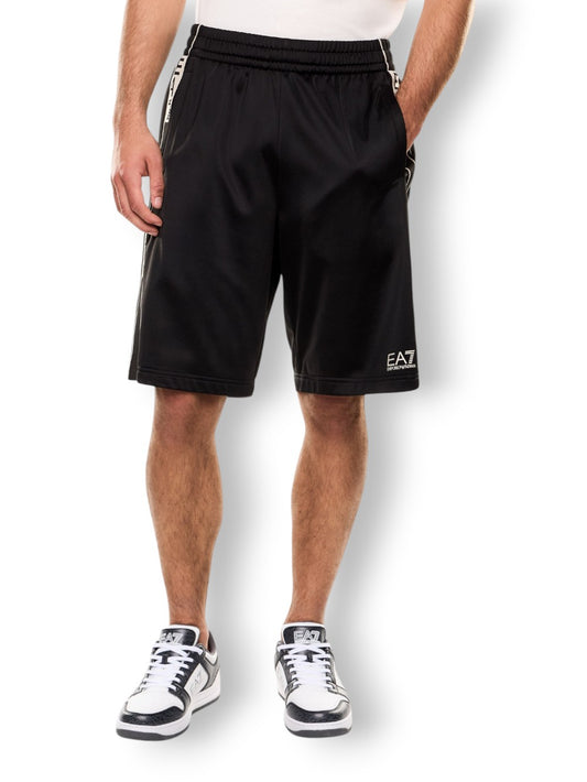 EA7 Bermuda 100% Polyester - Shorts Uomo - Nero