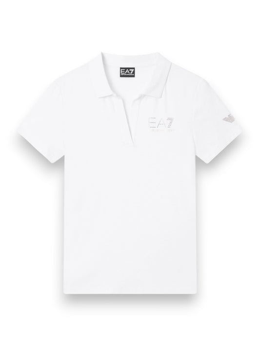 EA7 Polo Shirt - T-Shirt Donna - Bianco