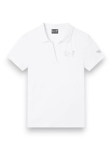 EA7 Polo Shirt - T-Shirt Donna - Bianco