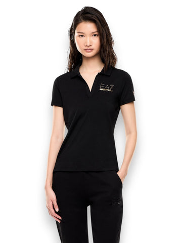 EA7 Polo Shirt - T-Shirt Donna - Nero