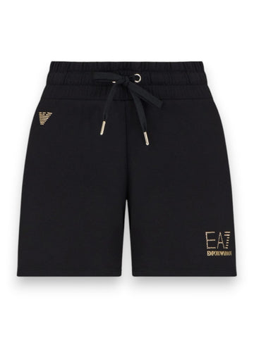 EA7 Shorts - Shorts Donna - Nero