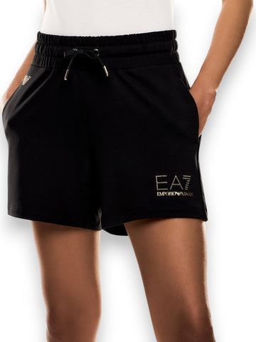 EA7 Shorts - Shorts Donna - Nero