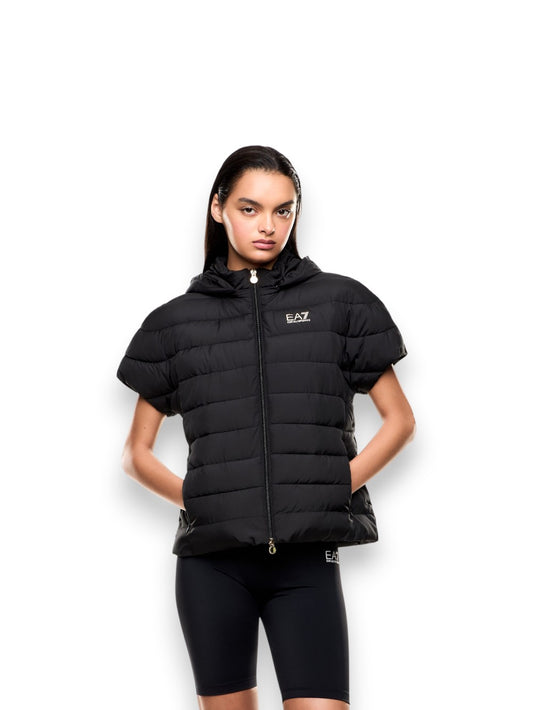 EA7 Bomber Jacket 100% Polyester - Capospalla Donna - Nero