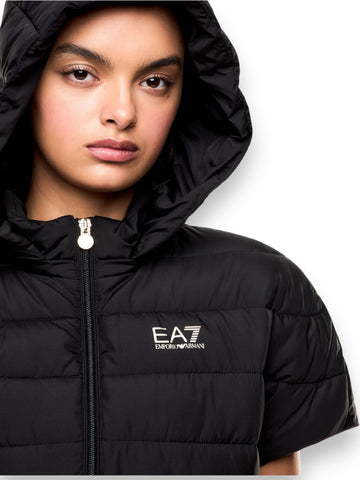 EA7 Bomber Jacket 100% Polyester - Capospalla Donna - Nero