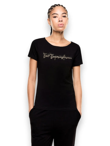 EA7 T-Shirt - T-Shirt Donna - Nero